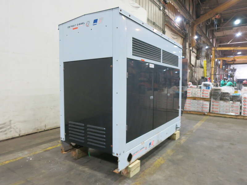 Used Detroit Diesel Spectrum 100GSG Natural Gas / Propane Generator, 171 Hrs