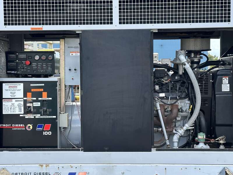 Used Detroit Diesel Spectrum 100GSG Natural Gas / Propane Generator, 171 Hrs