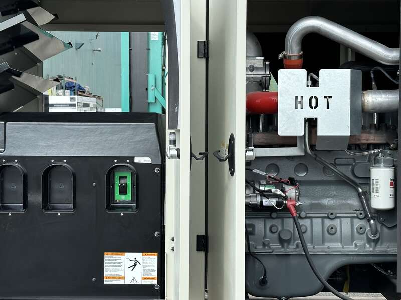 New Cummins C80N6 QSJ5.9G Natural Gas / Propane Generator, EPA Certified