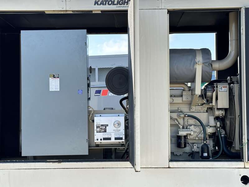Used Katolight D105FGJ4 Diesel Generator, 898 Hrs - Single Phase