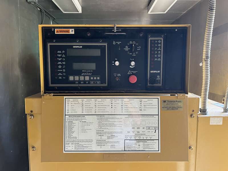 Used Caterpillar 3412 Diesel Generator, 664 Hrs