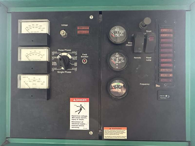 Used Cummins DFGB VTA28-G5 Diesel Generator, 2077 Hrs