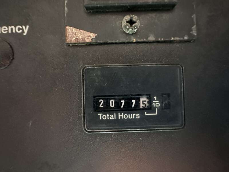 Used Cummins DFGB VTA28-G5 Diesel Generator, 2077 Hrs