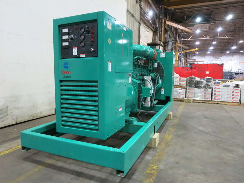 Used Cummins DFBC LTA10-G1 Diesel Generator, 111 Hrs