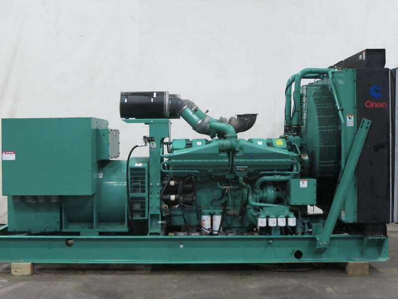 Used Cummins DFJD KTA38-G4 Diesel Generator, 353 Hrs