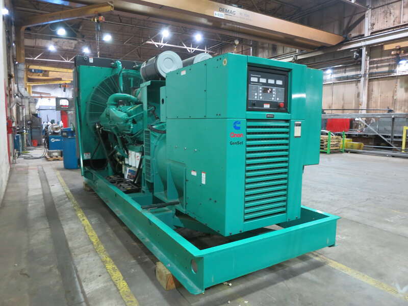 Used Cummins DFJD KTA38-G4 Diesel Generator, 353 Hrs