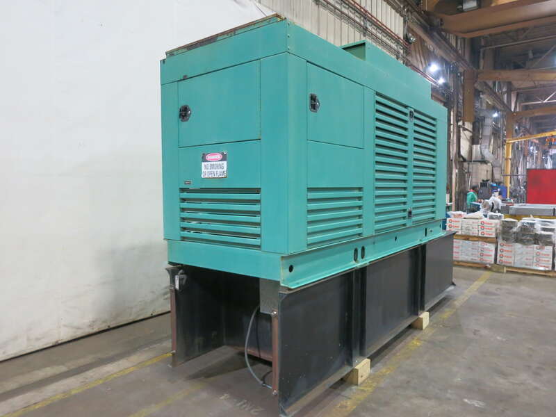Used Cummins 350DFCC NTA-855-G3 Diesel Generator, 646 Hrs