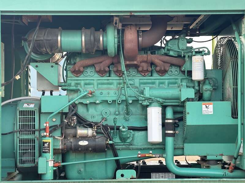 Used Cummins 350DFCC NTA-855-G3 Diesel Generator, 646 Hrs