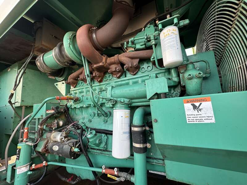 Used Cummins 350DFCC NTA-855-G3 Diesel Generator, 646 Hrs