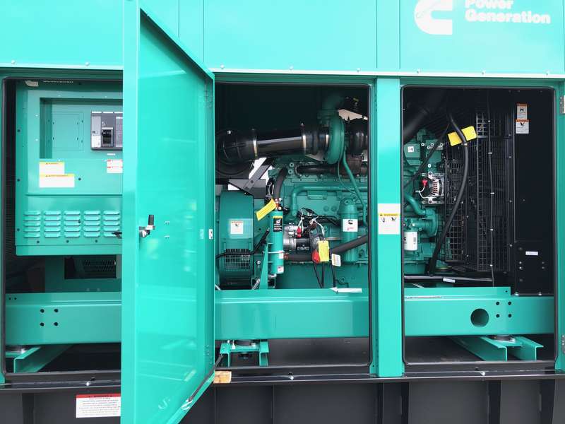 Cummins DFEK QSX15-G9 Diesel Generator, 17 hours, EPA Tier 2