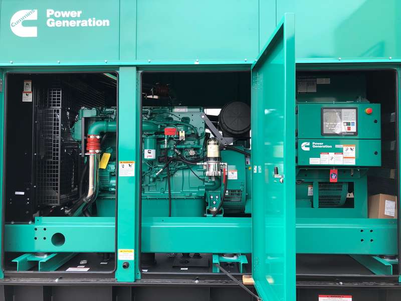 Cummins DFEK QSX15-G9 Diesel Generator, 17 hours, EPA Tier 2
