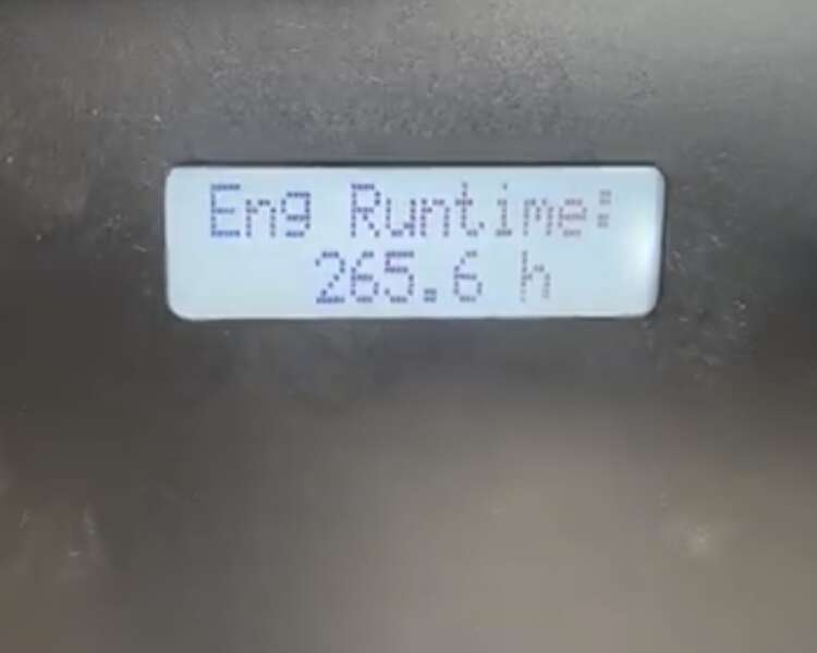 Used Kohler 125REZG Natural Gas / Propane Generator, 265 Hrs, EPA Certified