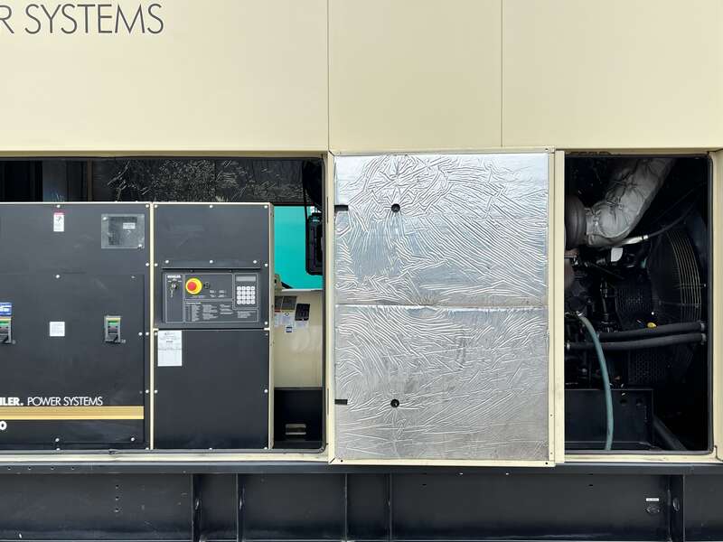 Used Kohler 600REOZVB TWD1643GE Diesel Generator, 140 Hrs, EPA Tier 2