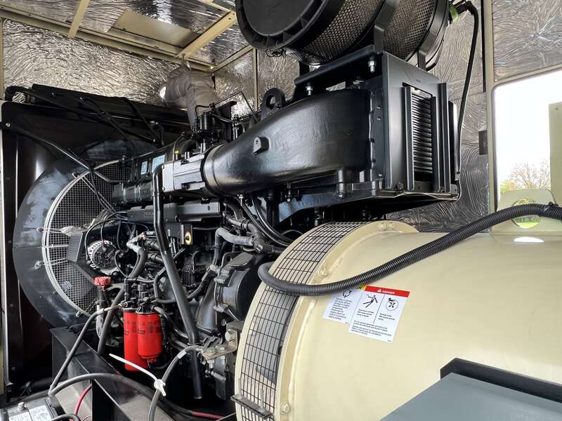 Used Kohler 600REOZVB TWD1643GE Diesel Generator, 140 Hrs, EPA Tier 2