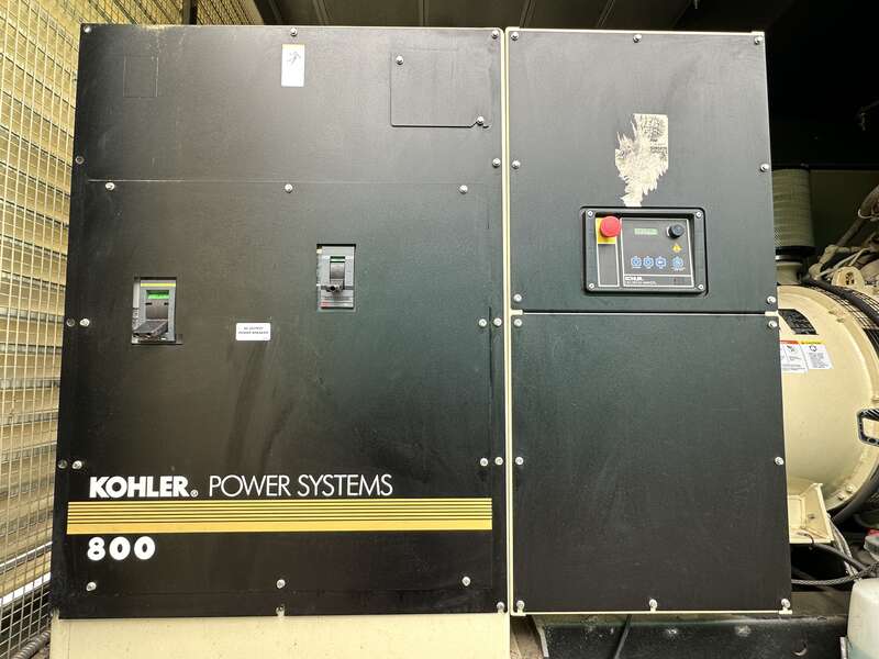 Used Kohler 800REOZDE Diesel Generator, 231 Hrs, EPA Tier 2