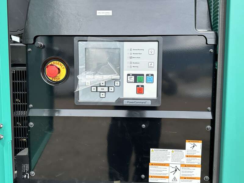 New Cummins C100D6C QSB5-G13 Diesel Generator, EPA Tier 3 - Single Phase