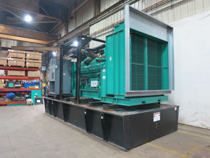 Used Cummins DQKB QSK60-G6 Diesel Generator 253 Hrs