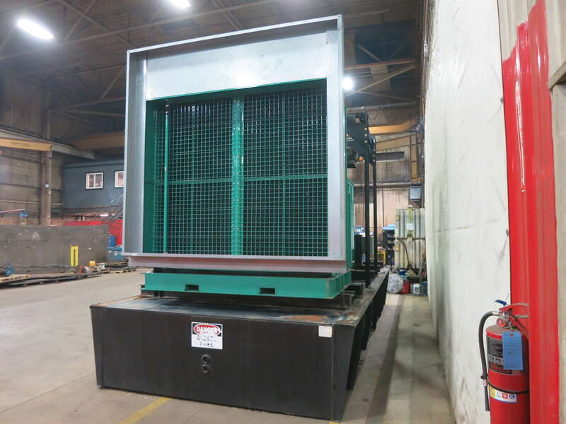 Used Cummins DQKB QSK60-G6 Diesel Generator 253 Hrs