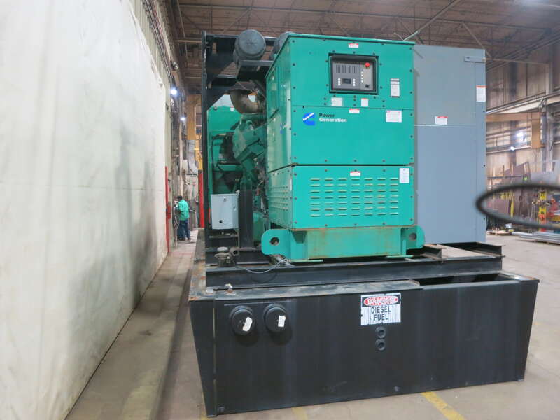 Used Cummins DQKB QSK60-G6 Diesel Generator 253 Hrs