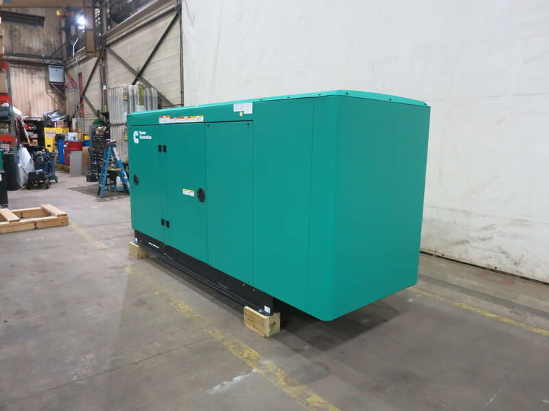 New Cummins C100N6 QSJ8.9G Natural Gas / Propane Generator, EPA Certified 1 or 3 Phase
