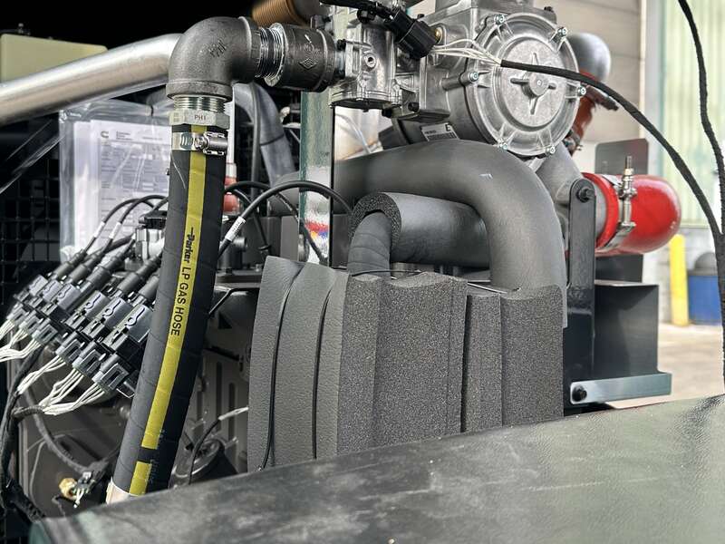 New Cummins C150N6 QSJ8.9G Natural Gas / Propane Generator, EPA Certified