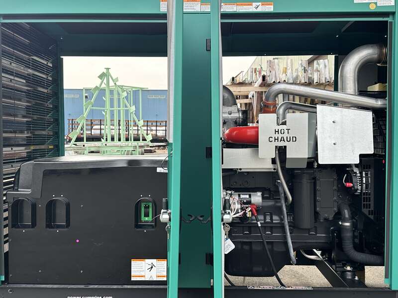 New Cummins C150N6 QSJ8.9G Natural Gas / Propane Generator, EPA Certified