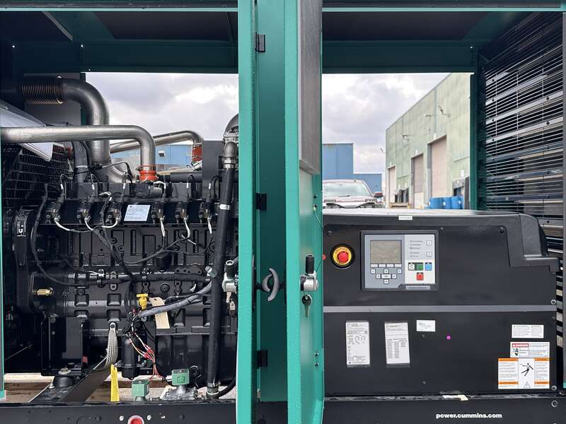 New Cummins C150N6 QSJ8.9G Natural Gas / Propane Generator, EPA Certified
