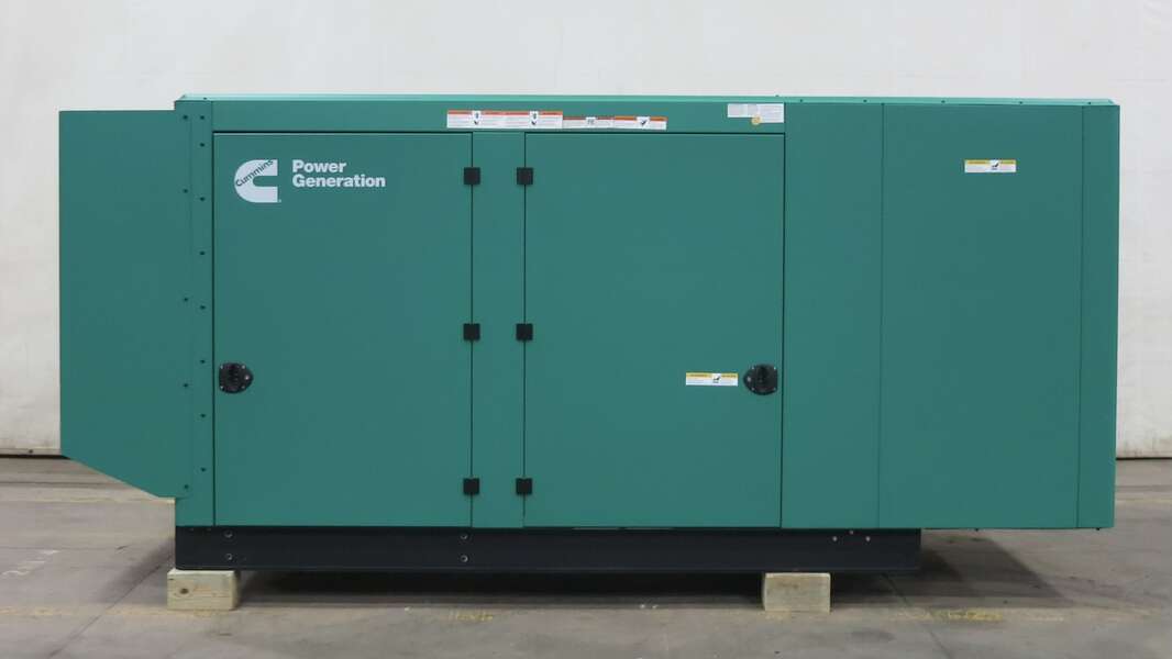 New Cummins C150N6 QSJ8.9G Natural Gas / Propane Generator, EPA Certified