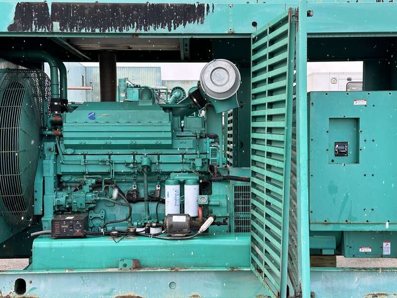Used Cummins DFEC KTA19-G3 Diesel Generator, 1513 Hrs