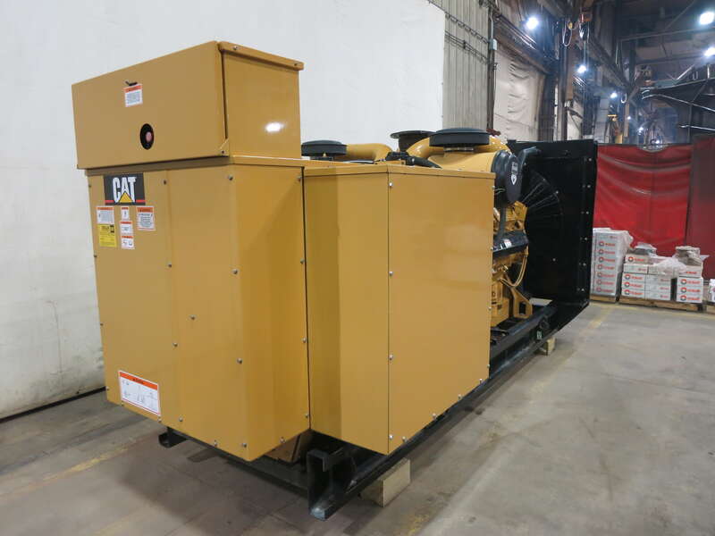 Used Caterpillar 3412 Diesel Generator, 790 Hrs