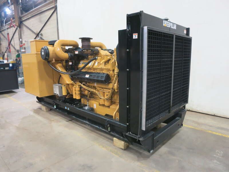 Used Caterpillar 3412 Diesel Generator, 790 Hrs