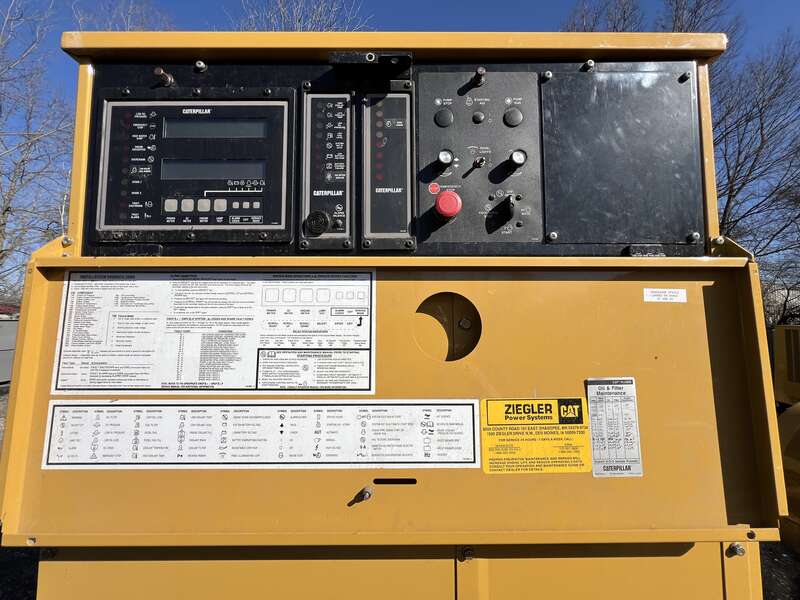 Used Caterpillar 3412 Diesel Generator, 790 Hrs