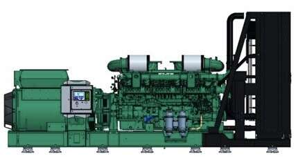 New Cummins C3000D6EB QSK78-G37 Diesel Generator, EPA Tier 2