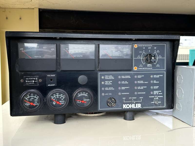 Used Kohler 100REOZJ Diesel Generator, 587 Hrs
