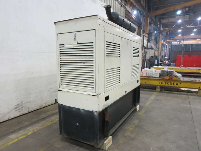 Used Detroit Diesel 125DS60 Series 40 6.7L Diesel Generator, 1067 Hrs