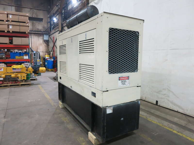 Used Detroit Diesel 125DS60 Series 40 6.7L Diesel Generator, 1067 Hrs