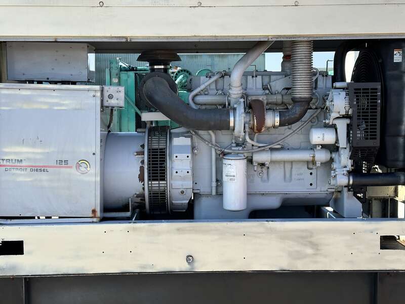Used Detroit Diesel 125DS60 Series 40 6.7L Diesel Generator, 1067 Hrs