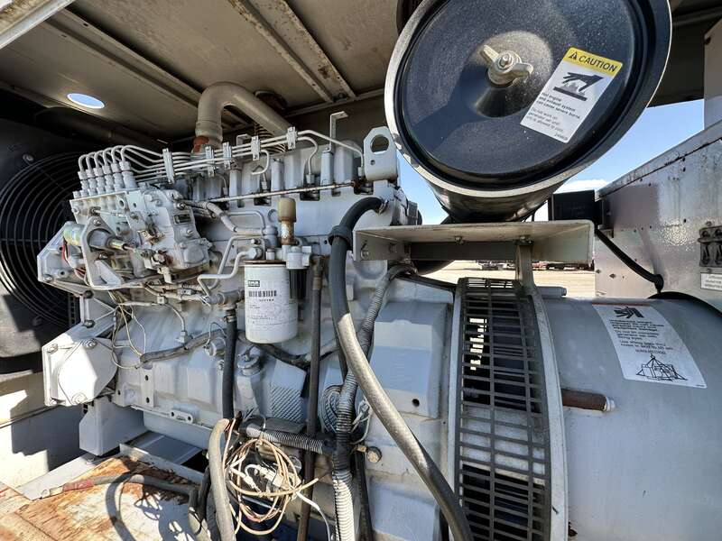Used Detroit Diesel 125DS60 Series 40 6.7L Diesel Generator, 1067 Hrs