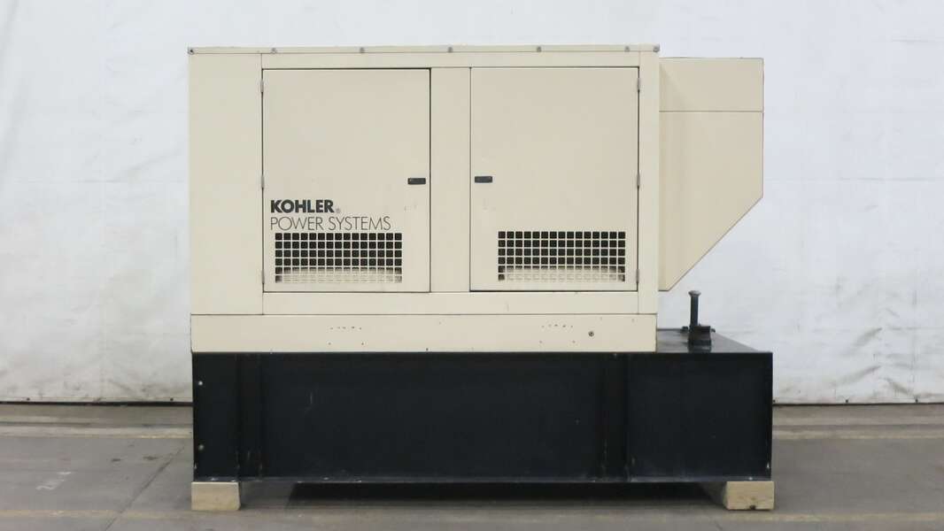 Used Kohler 60REOZJB Diesel Generator, 548 Hrs, EPA Tier 2 Single Phase