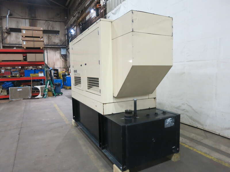 Used Kohler 60REOZJB Diesel Generator, 548 Hrs, EPA Tier 2 Single Phase