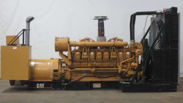 Used Caterpillar 3516B Diesel Generator, 303 Hrs