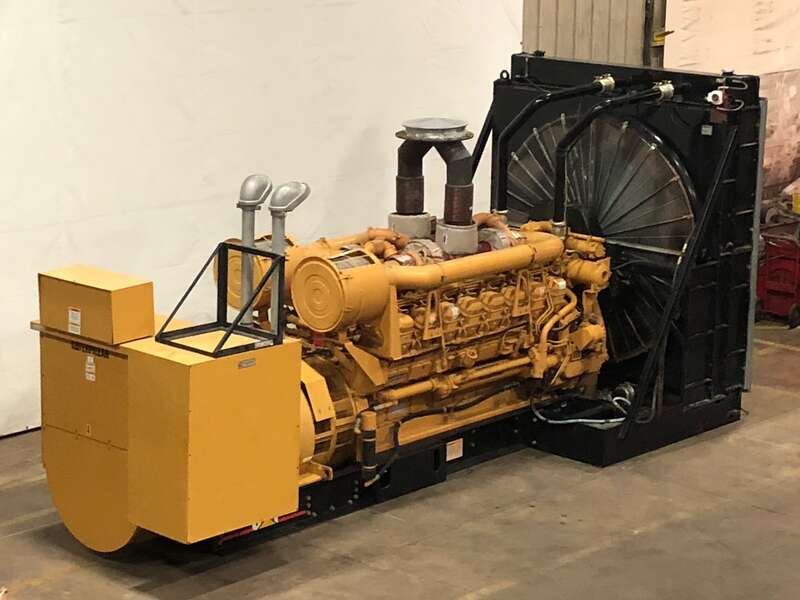 Used Caterpillar 3516B Diesel Generator, 303 Hrs