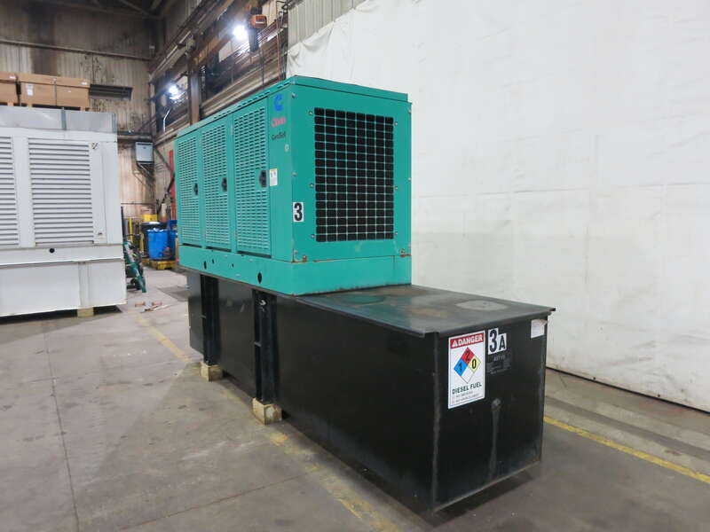 Used Cummins DGFC 6CTAA8.3-G1 Diesel Generator, 357 Hours