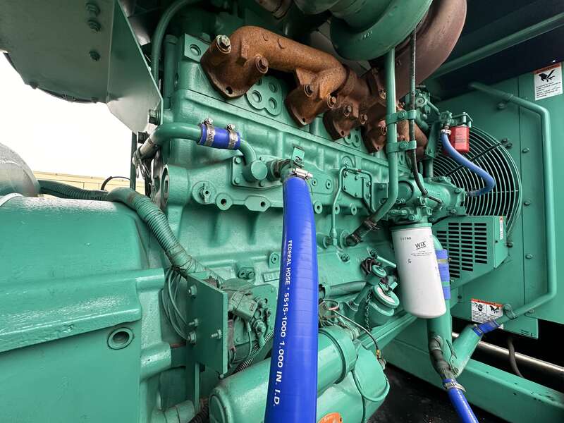 Used Cummins 350DFCC NTA-855-G3 Diesel Generator, 268 Hrs