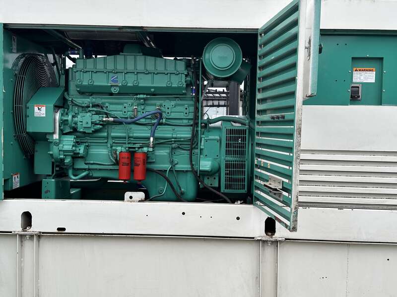 Used Cummins 350DFCC NTA-855-G3 Diesel Generator, 268 Hrs