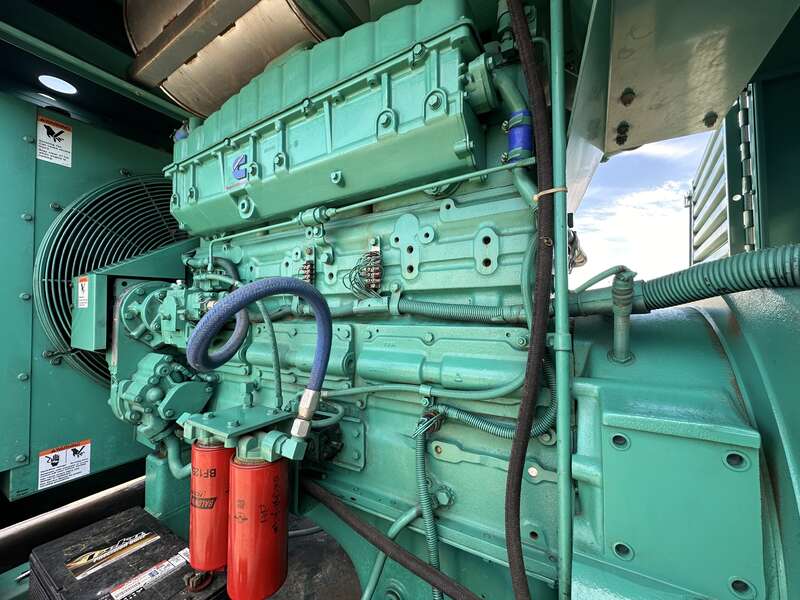Used Cummins 350DFCC NTA-855-G3 Diesel Generator, 323 Hrs