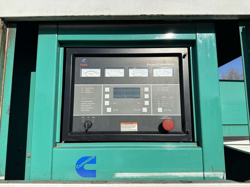 Used Cummins 350DFCC NTA-855-G3 Diesel Generator, 323 Hrs