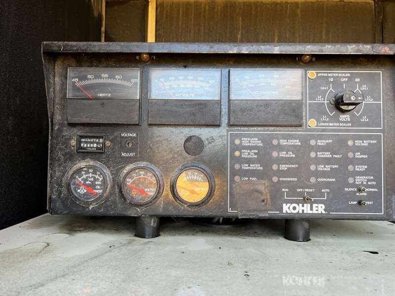 Used Kohler 180REOZJB Diesel Generator, 890 Hrs