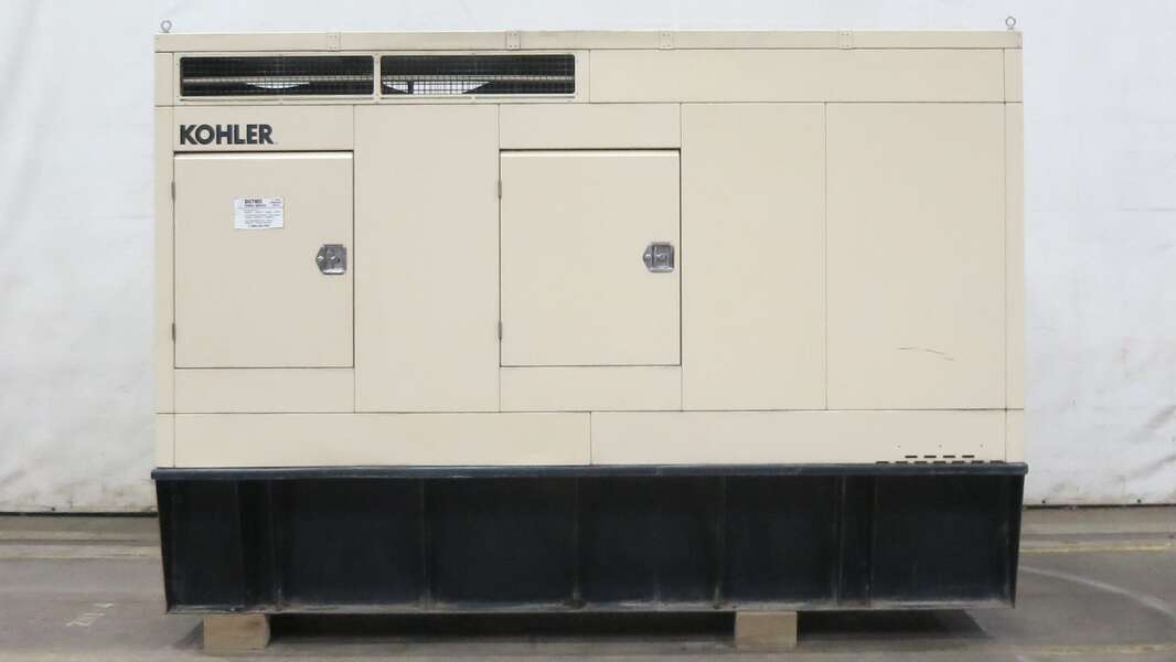 Used Kohler 80REOZJ Diesel Generator, 234 Hrs