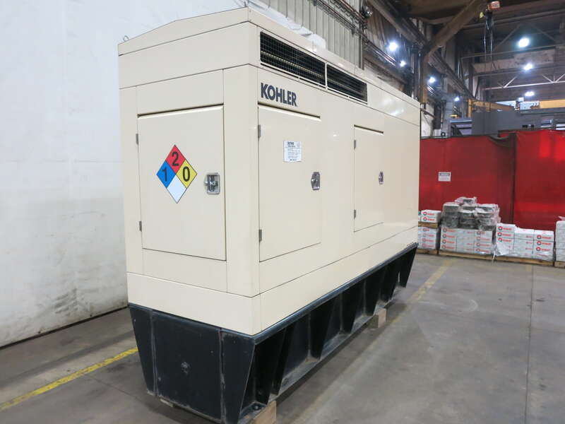 Used Kohler 80REOZJ Diesel Generator, 234 Hrs